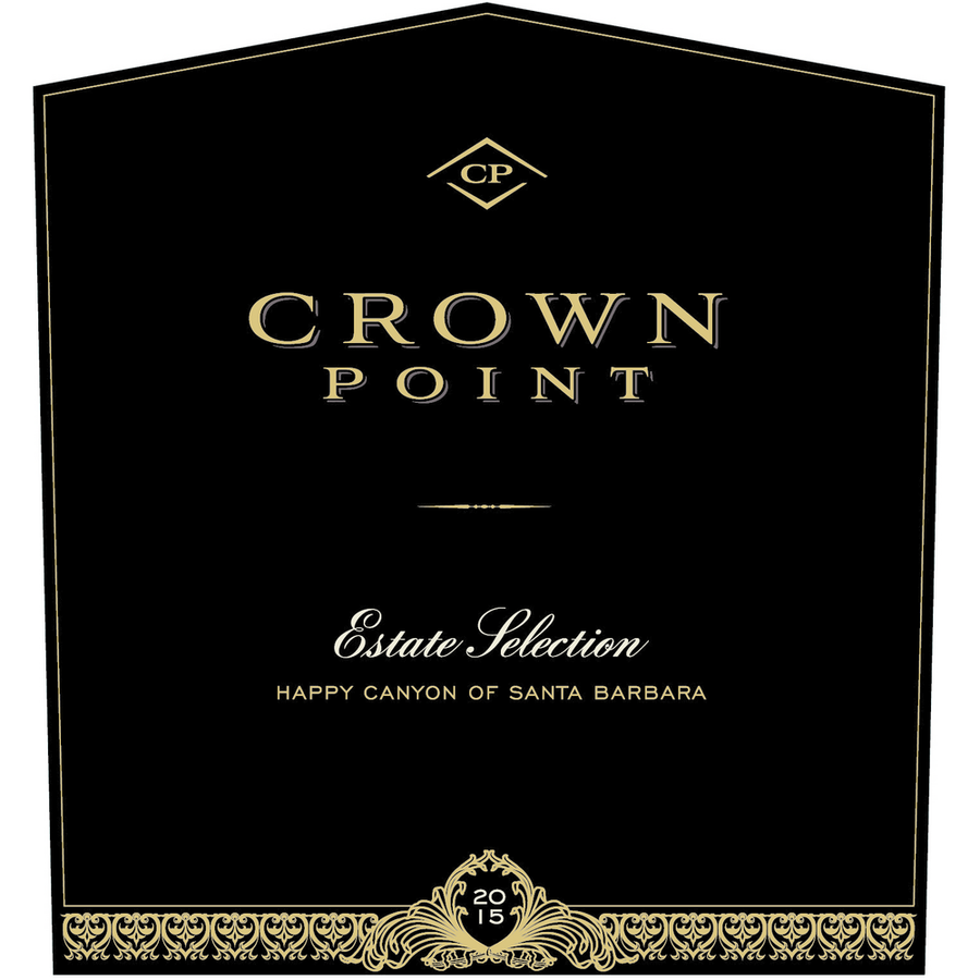 Crown Point Happy Canyon Of Santa Barbara Estate Selection Red Blend 750ml - Available at Wooden Cork