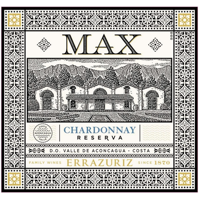 Errazuriz Max Reserva Aconcagua Valley Chardonnay 750ml - Available at Wooden Cork