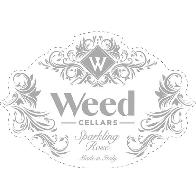 Weed Cellars Italian Prosecco Sparkling Rose 750ml - Available at Wooden Cork