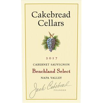 Cakebread Cellars Benchland Select Napa Valley Cabernet Sauvignon 750ml - Available at Wooden Cork