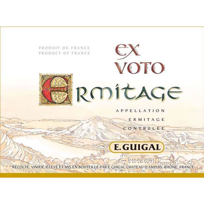 E. Guigal Hermitage Ermitage Blanc Ex-Voto White Rhone Blend 750ml - Available at Wooden Cork