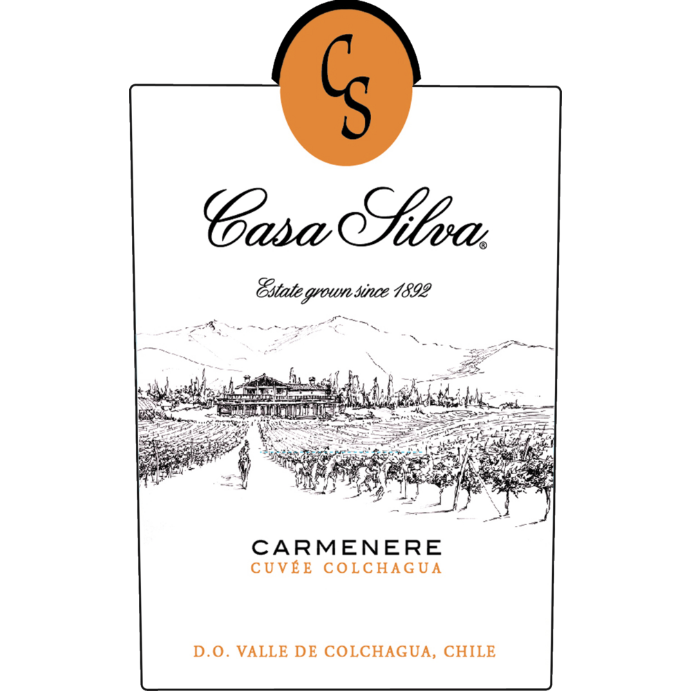 Casa Silva Colchagua Valley Carmenere 750ml - Available at Wooden Cork