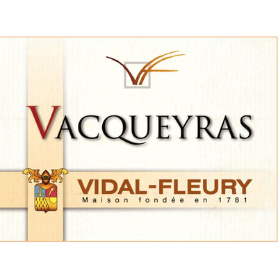 Vidal-Fleury Vacqueyras 750ml - Available at Wooden Cork