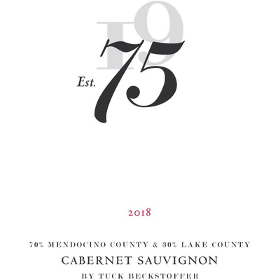 75 Wine Company California Cabernet Sauvignon 750ml - Available at Wooden Cork