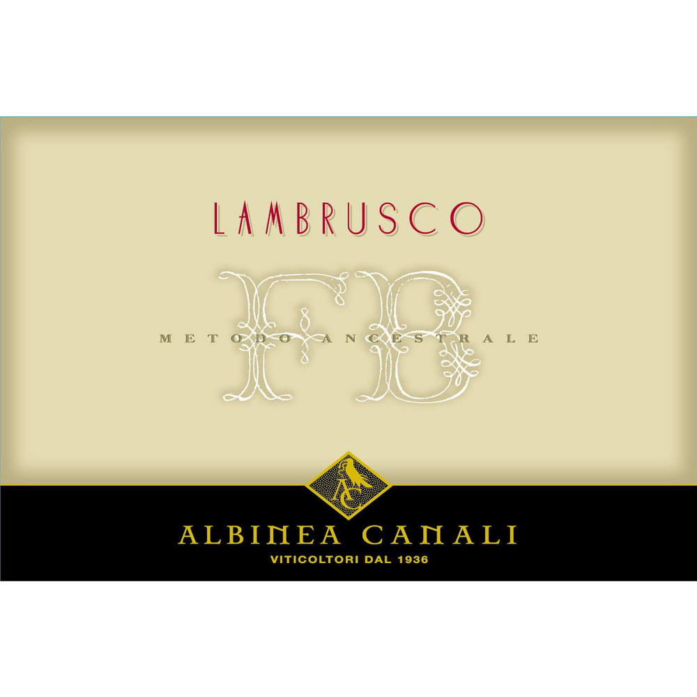 Albinea Canali Emilia-Romagna FB Metodo Ancestrale Lambrusco 750ml - Available at Wooden Cork