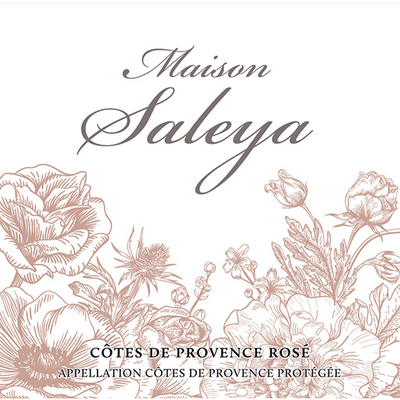 Maison Saleya Cotes De Provence Rose Cinsaut-Grenache 750ml - Available at Wooden Cork