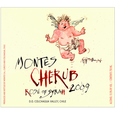 Montes Limited Cherub Colchagua Valley Rose Of Syrah 750ml - Available at Wooden Cork