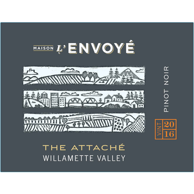 Maison L'Envoye Willamette Valley The Attache Pinot Noir 750ml - Available at Wooden Cork