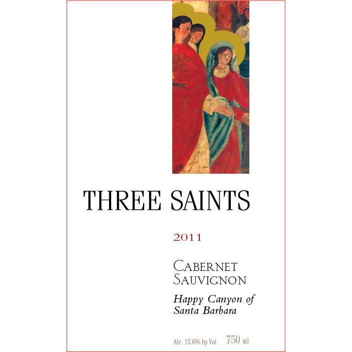 Three Saints Happy Canyon Of Santa Barbara Cabernet Sauvignon 750ml - Available at Wooden Cork