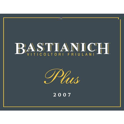 Bastianich Plus Venezia Giulia IGT Friulano 750ml - Available at Wooden Cork
