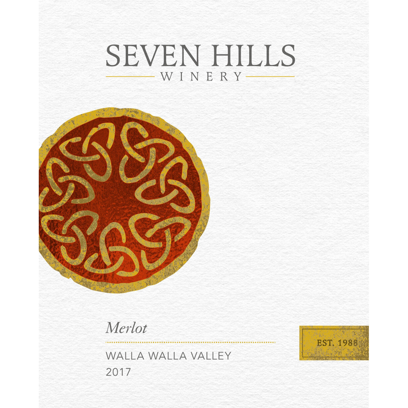 Seven Hills Winery Walla Walla Valley Merlot 750ml - Available at Wooden Cork