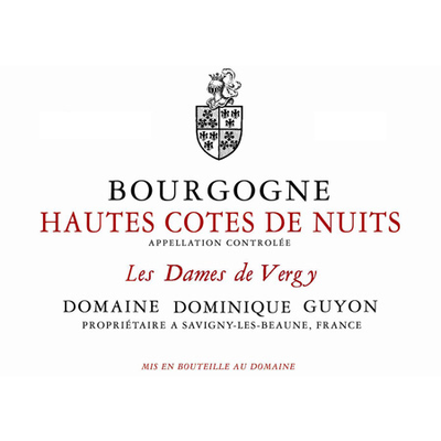 Domaine Antonin Guyon Bourgogne Hautes Cotes de Nuits Les Dames de Vergy Pinot Noir 750ml - Available at Wooden Cork