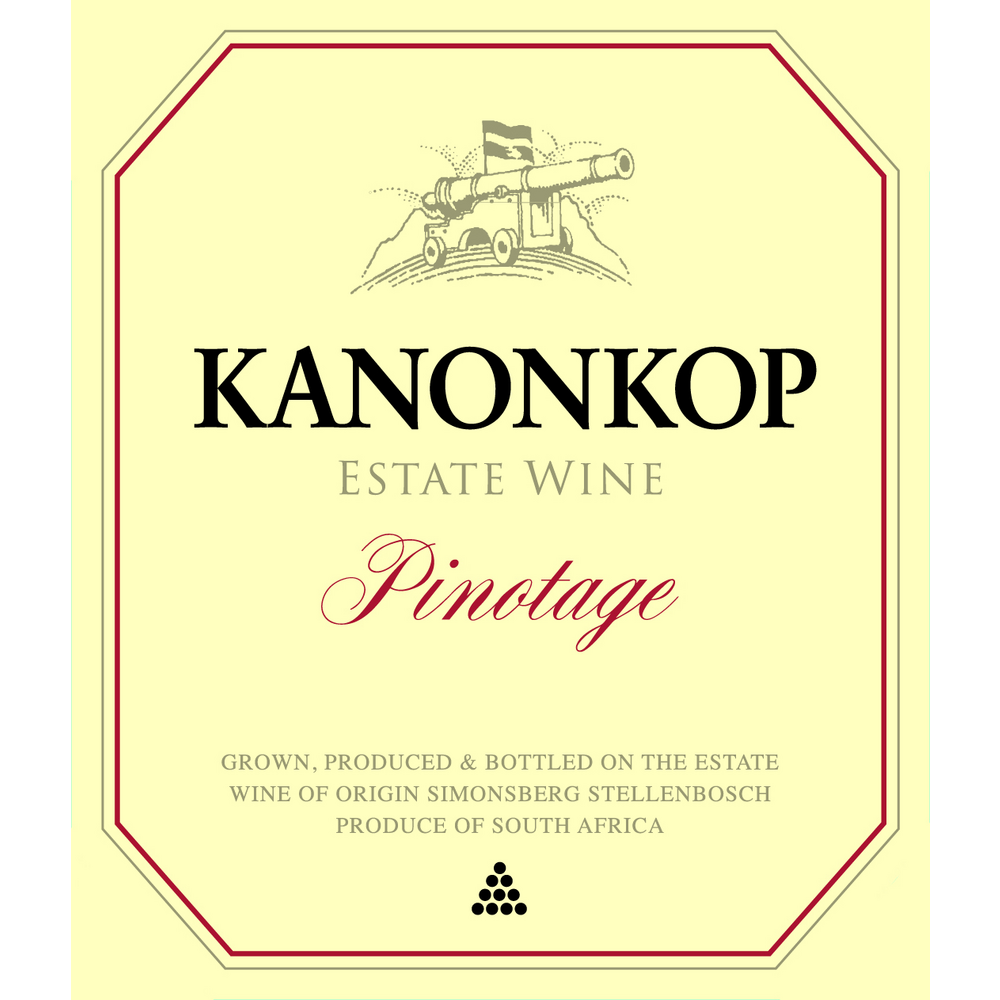 Kanonkop Estate Stellenbosch Pinotage 750ml - Available at Wooden Cork