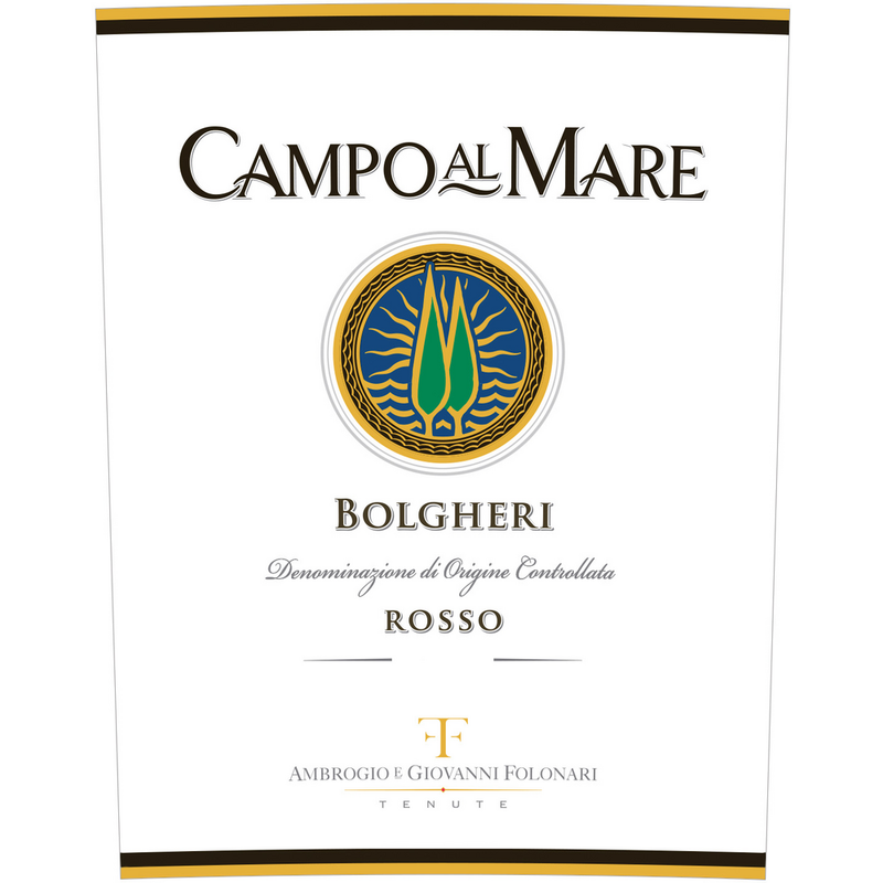 Campo Al Mare Bolgheri Red Bordeaux Blend 750ml - Available at Wooden Cork