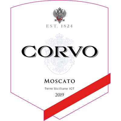 Corvo Terre Siciliane IGT Moscato 750ml New Label - Available at Wooden Cork