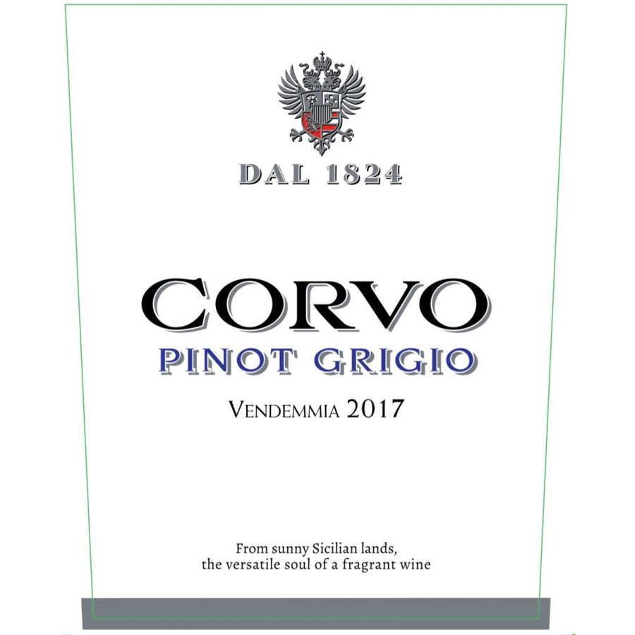 Corvo Terre Siciliane IGT Pinot Grigio 750ml New Label - Available at Wooden Cork