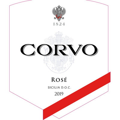 Corvo Terre Siciliane IGT Rosato 750ml - Available at Wooden Cork