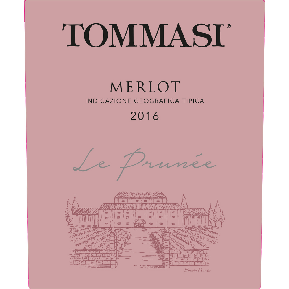 Tommasi Le Prunee Venezie IGT Merlot 750ml - Available at Wooden Cork