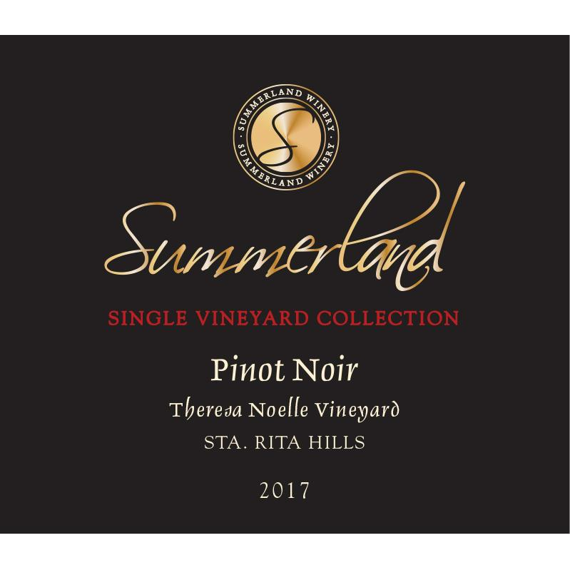 Summerland Theresa Noelle Single Vineyard Santa Rita Hills Pinot Noir 750ml - Available at Wooden Cork