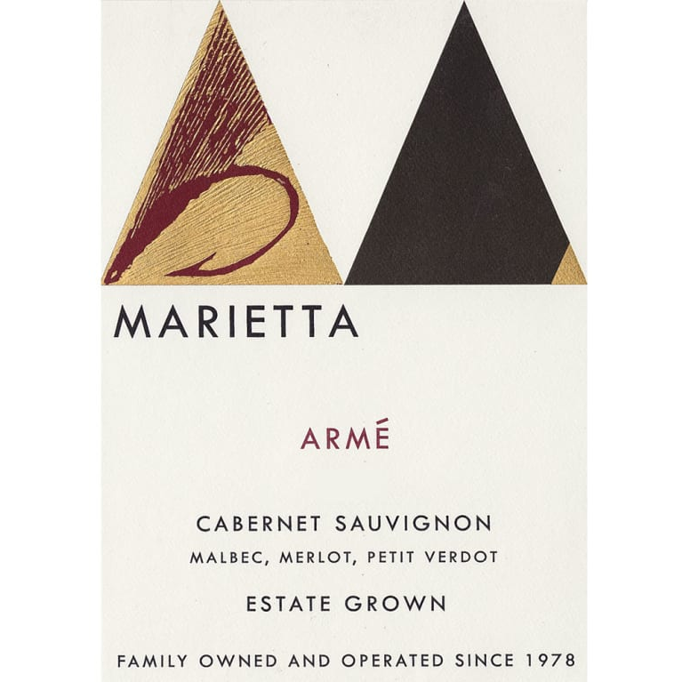 Marietta Arme North Coast Cabernet Sauvignon 750ml - Available at Wooden Cork