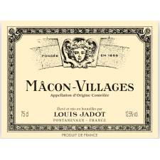 Louis Jadot Macon-Villages Chardonnay 750ml - Available at Wooden Cork