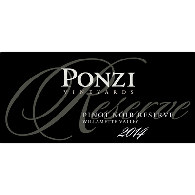 Ponzi Willamette Valley Reserve Pinot Noir 750ml - Available at Wooden Cork