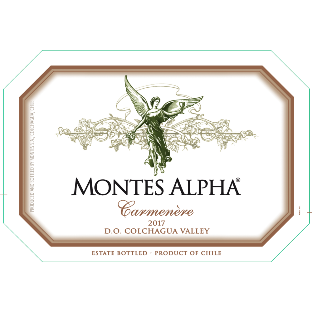 Montes Alpha Colchagua Valley Carmenere 750ml - Available at Wooden Cork