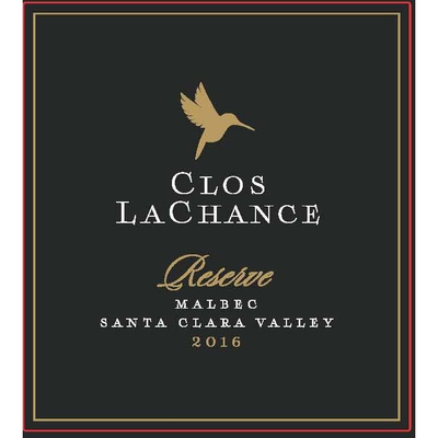 Clos LaChance Santa Clara Valley Reserve Malbec 750ml - Available at Wooden Cork