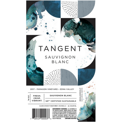 Tangent Edna Valley Paragon Vineyard Sauvignon Blanc 750ml - Available at Wooden Cork