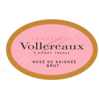 Champagne Vollereaux Brut Rose 750ml - Available at Wooden Cork