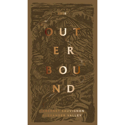 Outerbound Alexander Valley Cabernet Sauvignon 750ml - Available at Wooden Cork