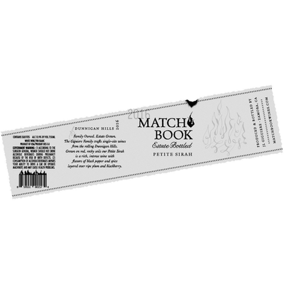Matchbook Dunnigan Hills Petite Sirah 750ml - Available at Wooden Cork
