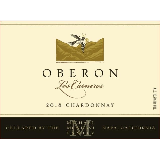 Oberon Carneros Chardonnay 750ml - Available at Wooden Cork