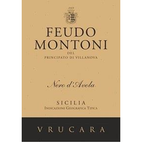 Feudo Montoni Sicilia IGT Vrucara Nero D'Avola 750ml - Available at Wooden Cork