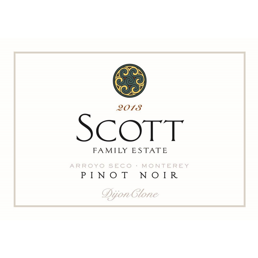 Scott Family Arroyo Seco Estate Pinot Noir 750ml - Available at Wooden Cork