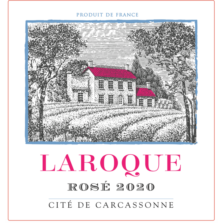 Domaine Laroque Cite de Carcassonne IGP Rose Cinsault 750ml - Available at Wooden Cork