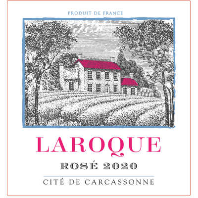 Domaine Laroque Cite de Carcassonne IGP Rose Cinsault 750ml - Available at Wooden Cork