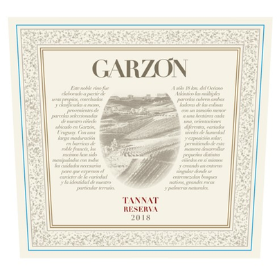 Garzon Uruguay Reserve Tannat 750ml - Available at Wooden Cork