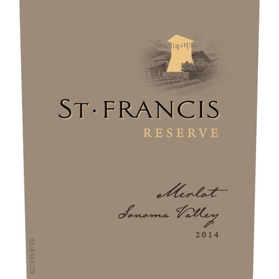 St. Francis Sonoma County Reserve Merlot 750ml - Available at Wooden Cork