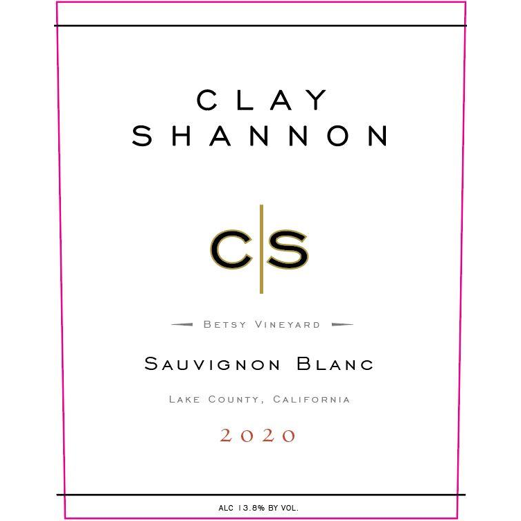 Clay Shannon Lake County Sauvignon Blanc 750ml - Available at Wooden Cork