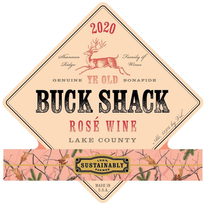 Buck Shack Lil' Fatty Lake County Rose 750ml - Available at Wooden Cork