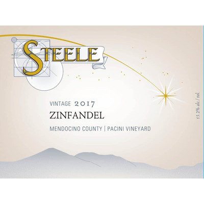 Steele Pacini Mendocino County Zinfandel 750ml - Available at Wooden Cork