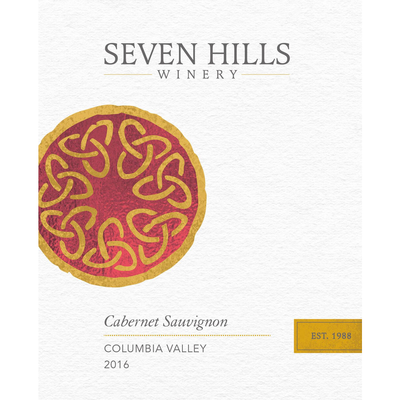Seven Hills Columbia Valley Cabernet Sauvignon 750ml - Available at Wooden Cork