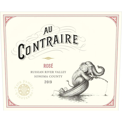Au Contraire Russian River Valley Pinot Noir Rose 750ml - Available at Wooden Cork