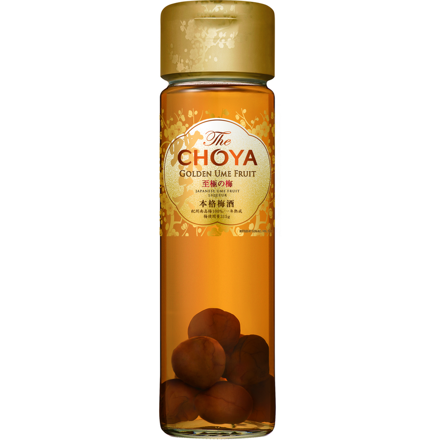 The Choya Golden Ume Fruit 750ml - Available at Wooden Cork