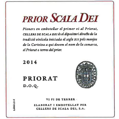 Scala Dei Prior Crianza Red Blend 750ml - Available at Wooden Cork