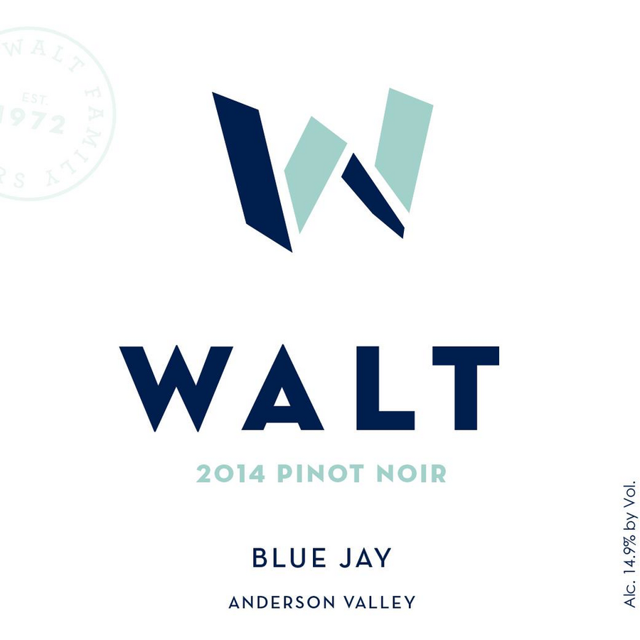 Walt Anderson Valley Blue Jay Pinot Noir 750ml - Available at Wooden Cork