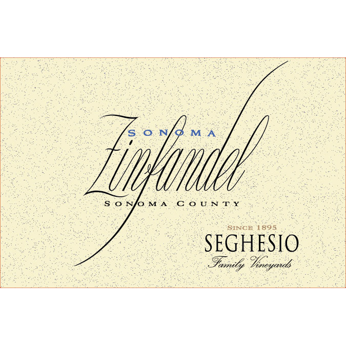 Seghesio Sonoma County Zinfandel 750ml - Available at Wooden Cork