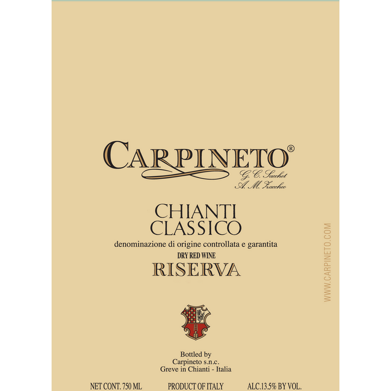 Carpineto Chianti Classico Riserva DOCG Sangiovese 750ml - Available at Wooden Cork