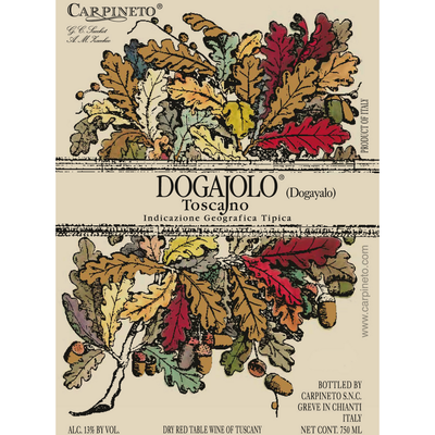 Carpineto Dogajolo Tuscany Rosso 750ml - Available at Wooden Cork